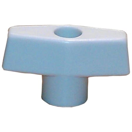 Master-Bilt Knob, White Plastic 45-01286